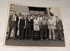 Rare Vintage American 1st Driver Training Class Cambridge Ma Snapshot Photo 1946