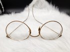 Antique Artcraft 1 10 12kt Gold Filled Etched Round Eyeglasses Ful-vue