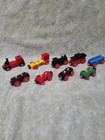 Vintage Brio Wooden Railway Magnetic Train Lot Of 9 Kids Play Toys