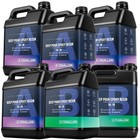 High Hardness Deep Pour Epoxy Resin Kit River Tables Coasters Crafts 3gallon New