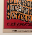 Bg222 3rd Printing Poster Jefferson Airplane  Tuten - Signed By Jorma Kaukonen