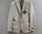 B By Brooks Brothers Classic Stretch Suit Jacket Big Boys 18r Brown cream L s