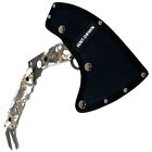 Tactical Hunting Curved Tomahawk Axe Survival Battle Hatchet Full Tang Gray Camo