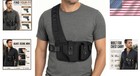 Breathable Adjustable Shoulder Holster - Universal Fit For Right-handed Users