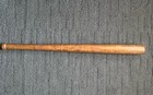Antique 1880-1890 19th Century Baseball Ring Bat Tapered 34 5 In   42 5 Oz Heavy