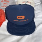 New Lot Of 5 Vintage Pp l Utility Company Electric Power Light Trucker Hats