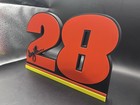 Davey Allison 28 Logo Sign Display   3d Wall Desk Shelf Art