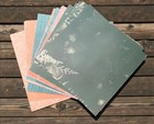 Set Of 40 Mixed Bulk Lot Of 6 X 6 Scrapbook Paper Destash  Card Making Paper