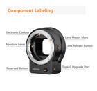 Viltrox Nf-z Auto Focus Ftz Lens Mount Adapter Nikon F Lens To Z Mount Cameras