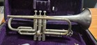 Vintage Pan American Trumpet With Case Made In Elkhart Ind  