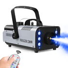 1200w 6led Smoke Fog Machine Stage Fogger Effect Disco Party Dj Fogger Remote