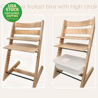 Trofast Adapters For Stokke Tripp Trapp High Chair 2 Packs Storage Bins
