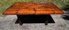 Antique Reclaimed Solid Heavy Wood 77x54x29   Pine Harvest dining Table Rustic