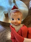 Vintage Japan Knee Hugger Pixie Elf Shelf Sitter Christmas Ornament 8 