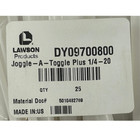 Snaptoggle 24200 1 4 -20 Steel plastic Toggle Bolt Anchor  pack Of 25 