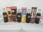 Coca-cola Bottle W  Tube Lot Of 4 Y2k Rare Promo Collectible Nfl Vegas Nascar