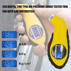 Lcd Digital Tire Pressure Gauge Handy Air Gauge For Car Truck Motorcycle Bicycle