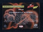 2018 Marvel Ant-man   The Wasp Quantum Anomaly Relics Hannah John-kamen Auto 4et