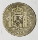 1784 Limae Mj Peru 2 Two Reales Silver Coin Km  76