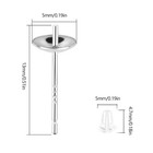 5mm Sterling Silver Earring Posts Studs For Jewelry Making Earring Making