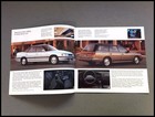 1991 Subaru Line Original Car Sales Brochure -  Justy Loyale Xt6 Legacy