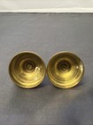 Brass Mini Miniature Candlesticks Doll House Taper Candle Holder Pair 2 5    Tall