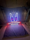 Awesome Michelob Ultra Beer Toasting Bottles Light Up Led Motion Sign 32    X 27   