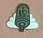 Ic Light Beer Can In Clouds Enamel Lapel Pin Pittsburgh Brewing Company