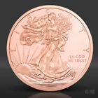 5 Oz Walking Liberty Copper Round  999 Fine Copper Bullion 5 Avdp Ounce