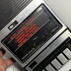 Jc Penny Solid State Cassette Tape Recorder With Original Box Vintage