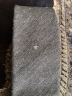 Dior Slim Tie Hand Made Signature Embroidery
