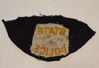 Vintage Obsolete 1930s Connecticut State Police Wool Shirt Patch