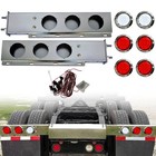 30  Stainless Steel Spring Mud Flap Hanger Led Tail Light Bar For Semi Trailers