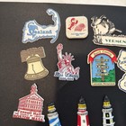 Lot Of New England Vintage Souvenir Travel Magnets Refrigerator York Lobster