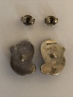 Vintage Zuni Signed Dan Simplicio Sterling Silver   Turquoise Earrings
