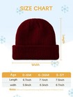 3 Pack Baby Beanie Toddler Boys Girls Beanie Knit Warm Winter Hats Newborn In   
