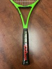 Wilson Blade Feel Rxt 105 Adult Tennis Racket - Green  Grey Size 3   4 3 8  Grip