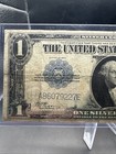 1923  1 One Dollar Silver Certificate Note Horse Blanket Large Size Banknote 
