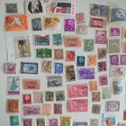 Vintage International Stamp Lot  f  -paraguay  Romania  Canada -mix On off Paper