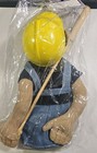 Vintage Melissa   Doug Construction Worker Puppet With Stick  New In Package 
