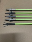 5-chartreuse Shure Shot Bowfishing Arrows W ams Safety Slide Now Heat Treated
