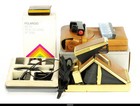 Polaroid Sx 70 Land Camera Alpha 1 Gold Set Box Case Tele