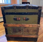 Travel Trunk Sailed On Tragic Rms Lusitania Before Sinking   Loss Of 1197 Souls