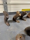 23 Vintage Stanley Hand Plane Totes   Knobs For Restoration  38 