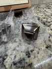 Box Of 2 Pottery Barn Pb Parker Square Light Aged Bronze Curtain Rod Finials 2in