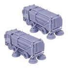 Outland Models Miniatures Street Sweeper Truck Set 1 87 Ho Scale