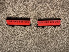 Bachmann Ho Thomas   Friends Red Coaches Lot Of 2 Red black