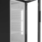 22 In  Glass Door Merchandiser Refrigerator In Black - 9 Cu Ft 