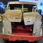 Vintage Marx Lithod Tin   Pressed Steel 18    Lazy Day Farms Dairy Truck 1950s