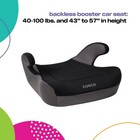 Convertible Booster Car Seat With Harness  High Back  Lightweight  Toddler To